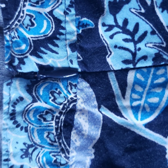 Loft pineapple dream blue romper size 4 - Picture 5 of 10